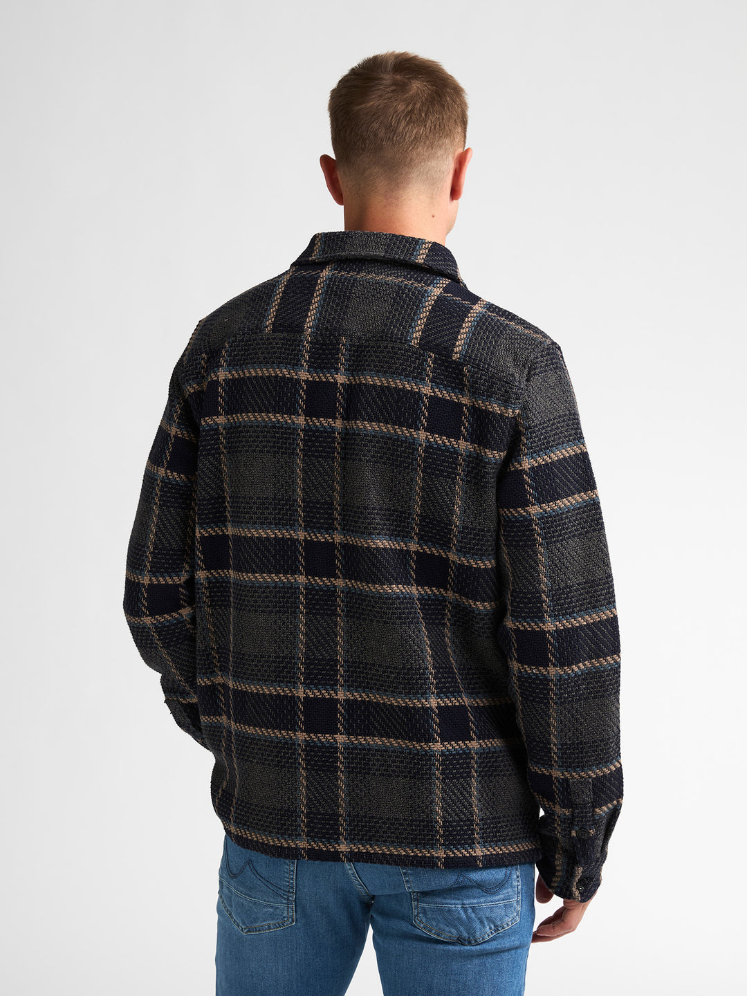 Petrol Industries - Heren Overshirt - M-3060-SIL405 - 6174 Mossy Stone