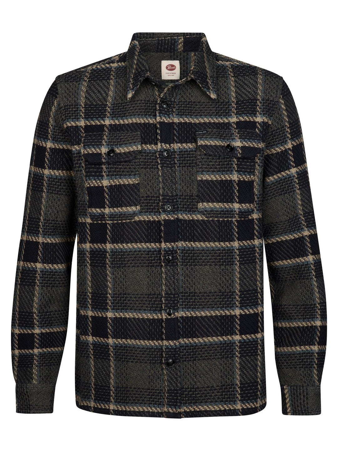 Petrol Industries - Heren Overshirt - M-3060-SIL405 - 6174 Mossy Stone