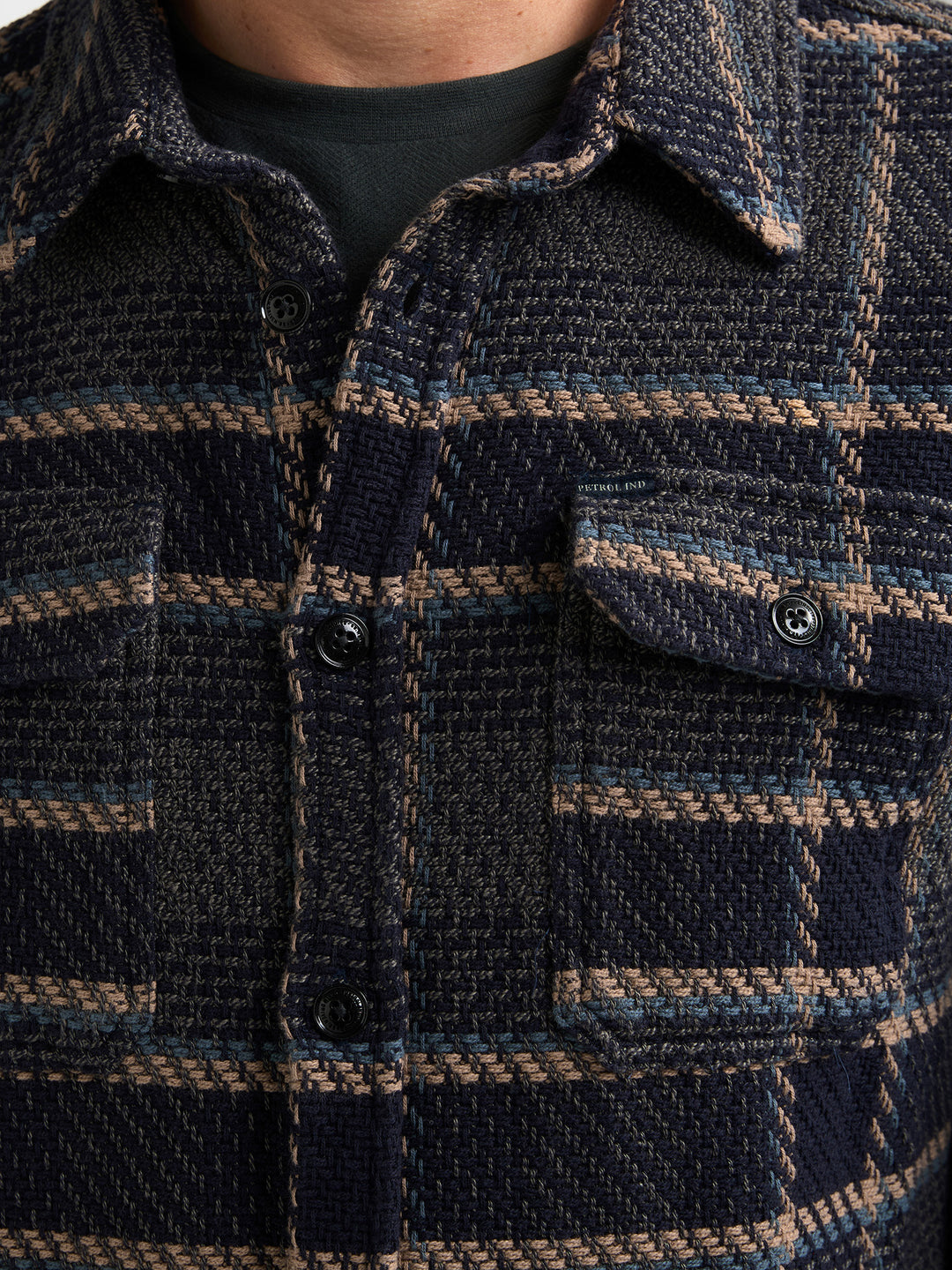 Petrol Industries - Heren Overshirt - M-3060-SIL405 - 6174 Mossy Stone