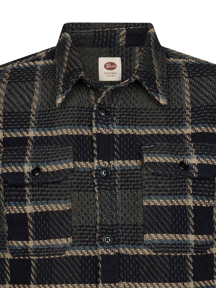 Petrol Industries - Heren Overshirt - M-3060-SIL405 - 6174 Mossy Stone
