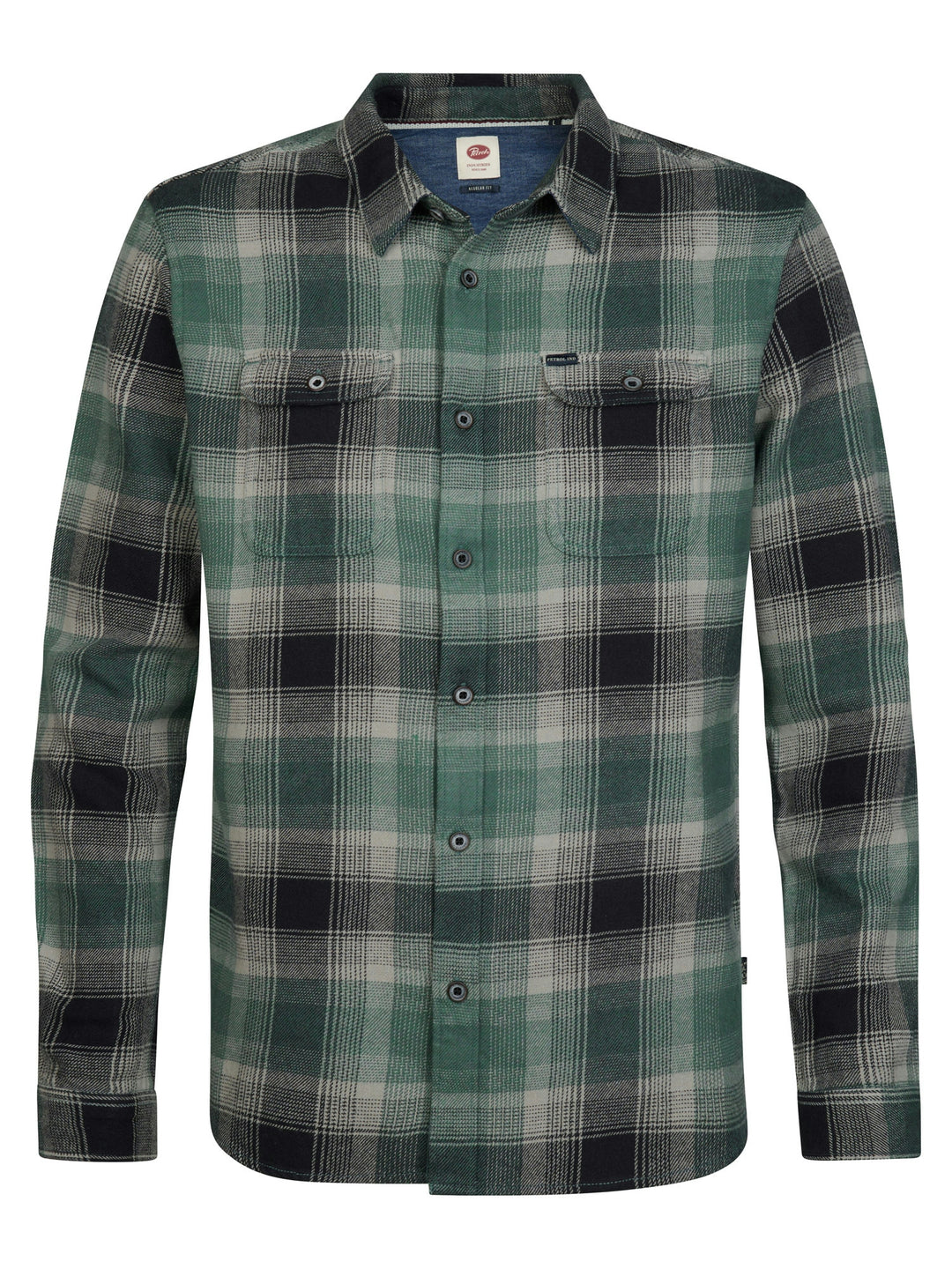 Petrol Industries - Heren Overshirt - M-3060-SIL417  - 6186 Teal Green