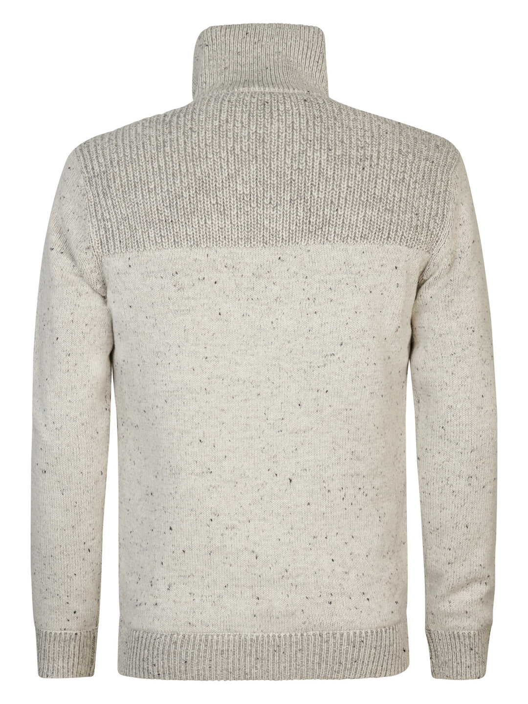 Petrol - Heren Trui - M-3040-KWC283 - 0009 Antique White Melee
