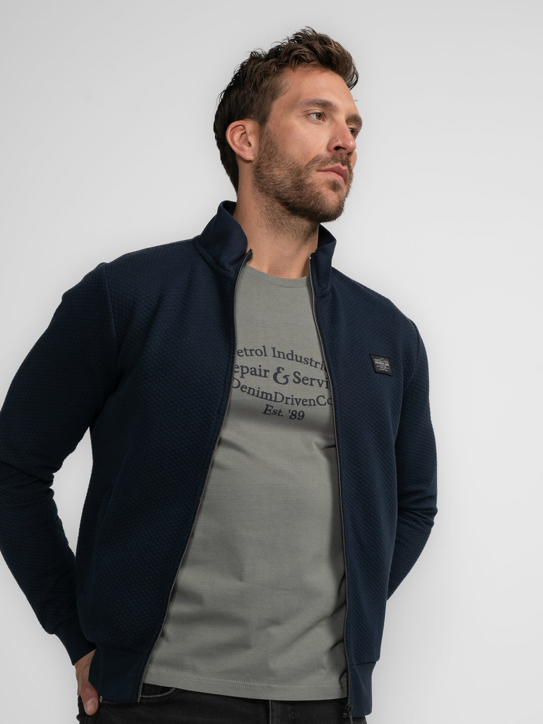 Petrol - Heren Vest - M-3040-SWC343 - 5120 Sky Captain
