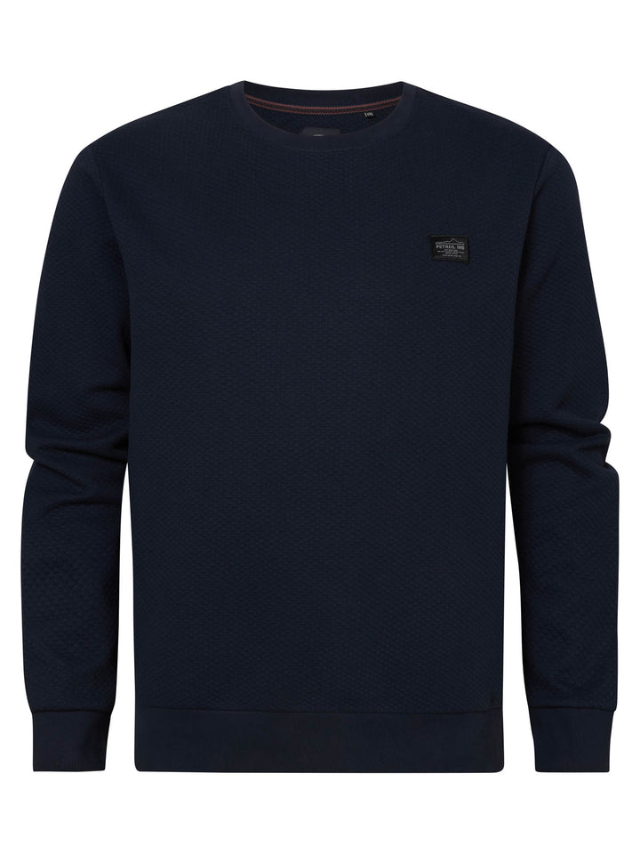 Petrol - Heren Sweater - M-3040-SWR3320 - 5120 Sky Captain