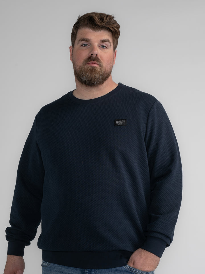 Petrol - Heren Sweater - M-3040-SWR3320 - 5120 Sky Captain