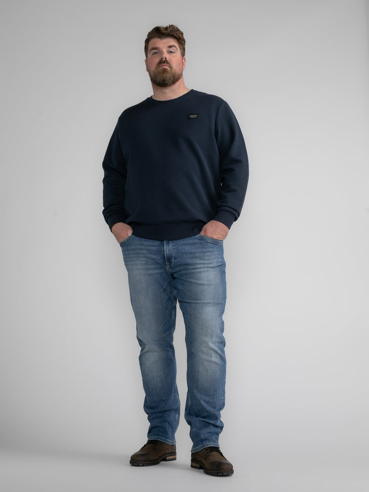 Petrol - Heren Sweater - M-3040-SWR3320 - 5120 Sky Captain