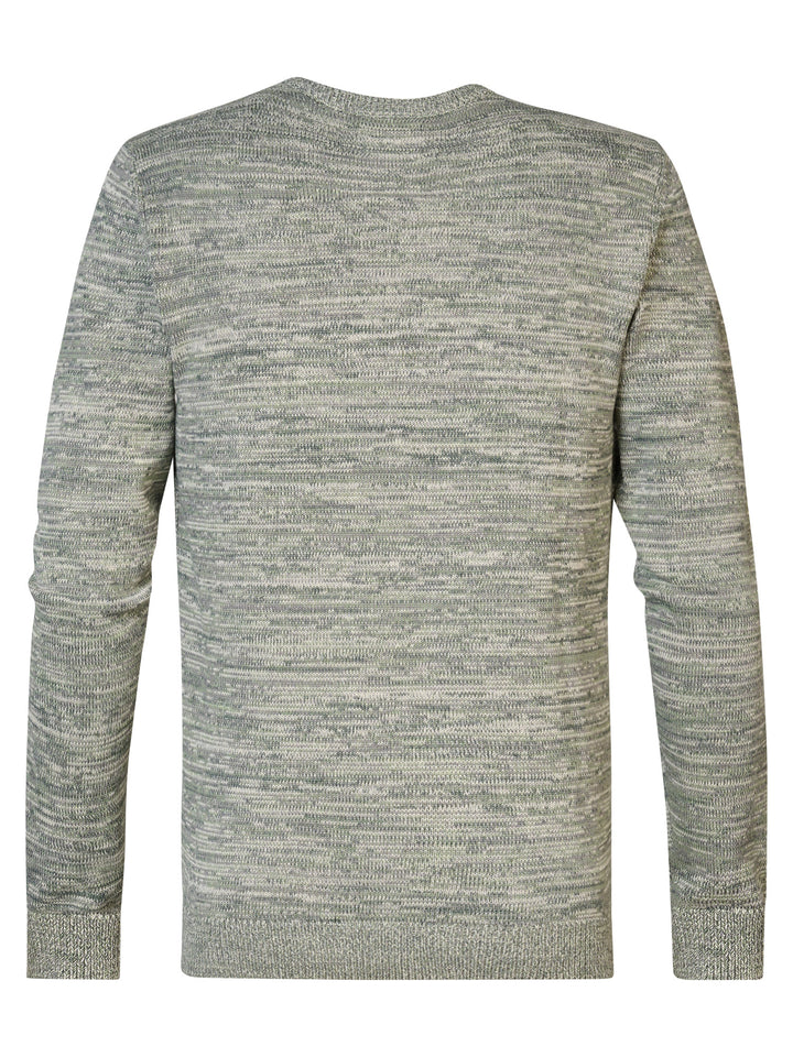 Petrol - Heren Trui- M-3040-KWR240 - 6165 Dark Sage