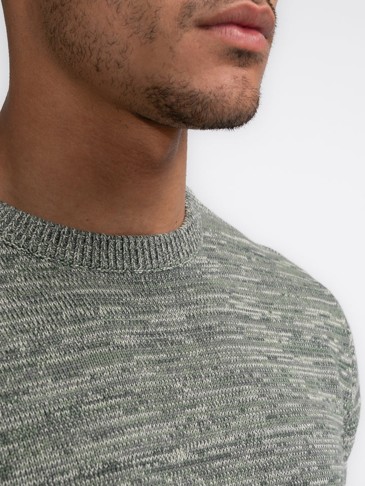 Petrol - Heren Trui- M-3040-KWR240 - 6165 Dark Sage