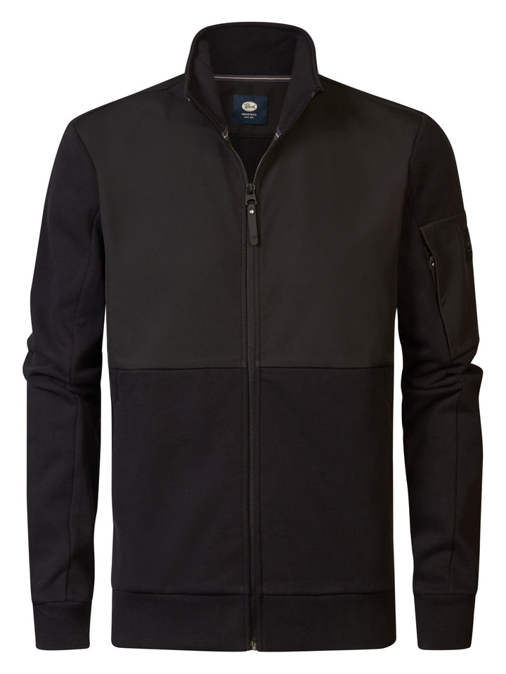 Petrol - Heren Vest - M-3040-SWC325 - 9091 Dark Black