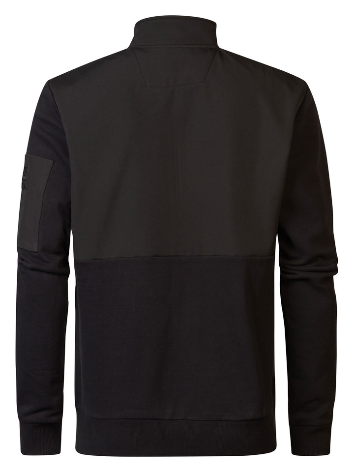 Petrol - Heren Vest - M-3040-SWC325 - 9091 Dark Black
