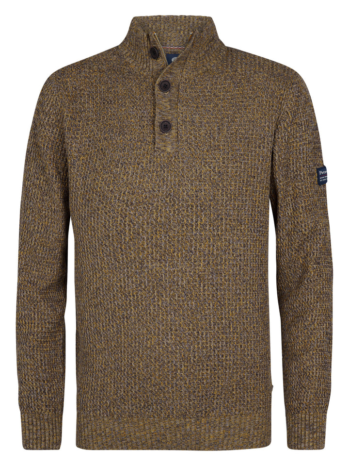 Petrol - Heren Trui - M-3050-KWC270 - 1109 Sunwflower