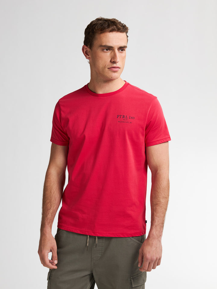 Petrol - Heren T-shirt- M-3050-TSR603 - 3173 Bullseye