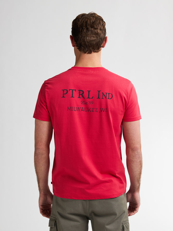 Petrol - Heren T-shirt- M-3050-TSR603 - 3173 Bullseye