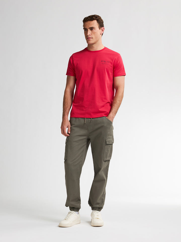 Petrol - Heren T-shirt- M-3050-TSR603 - 3173 Bullseye