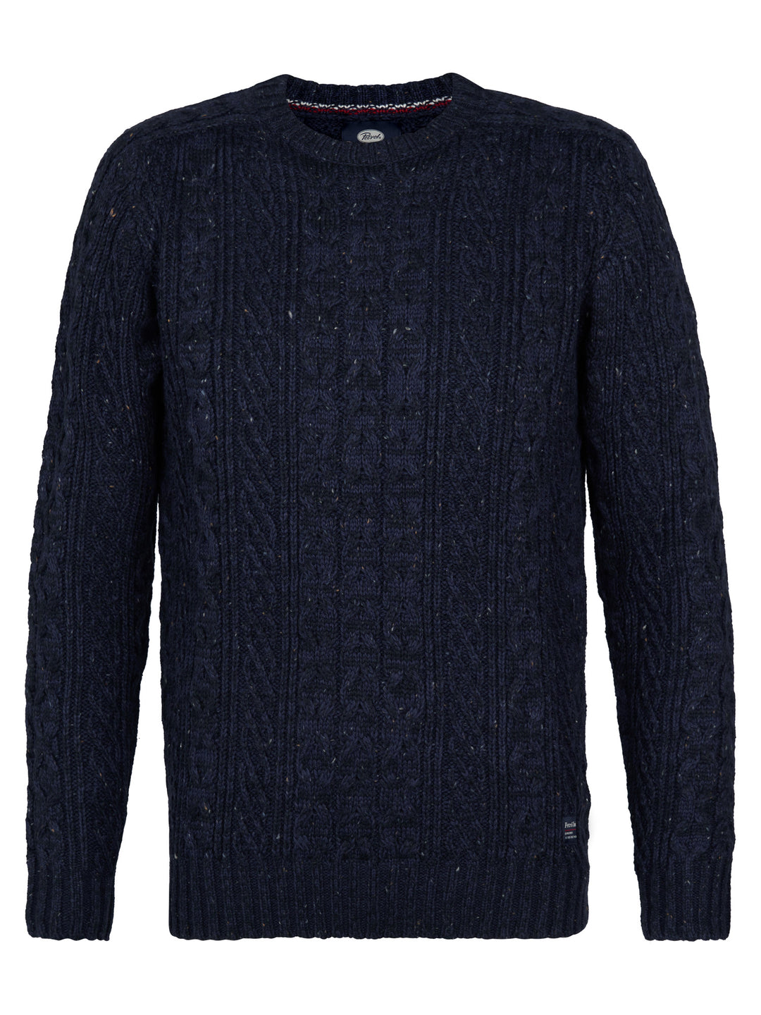 Petrol - Heren Trui- M-3050-KWR247 - 5090 Deep Capri