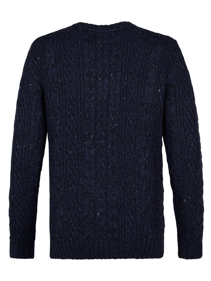 Petrol - Heren Trui- M-3050-KWR247 - 5090 Deep Capri