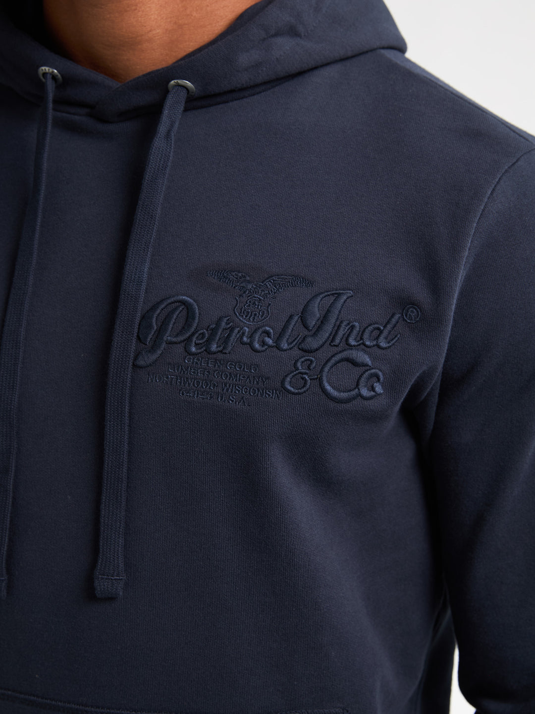 Petrol - Heren Hoodie - M-3050-SWH366 - 5092 Royal Navy