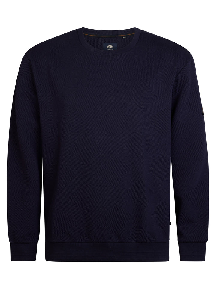 Petrol - Heren Sweater  - M-3050-SWR3100 - 5092 Royal Navy