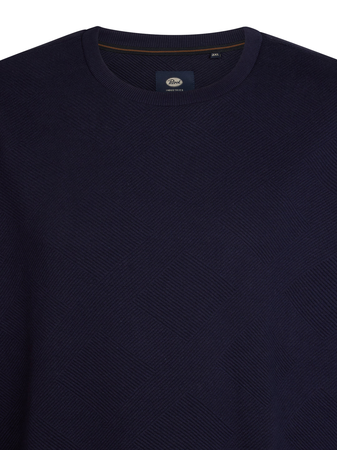 Petrol - Heren Sweater  - M-3050-SWR3100 - 5092 Royal Navy