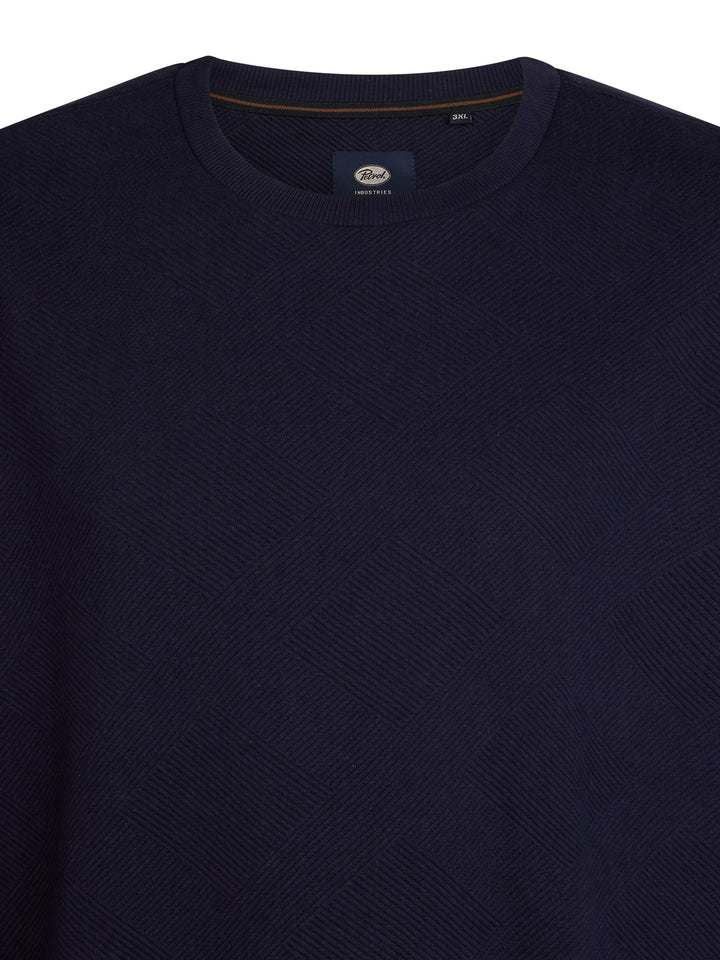 Petrol - Heren Sweater  - M-3050-SWR3100 - 5092 Royal Navy