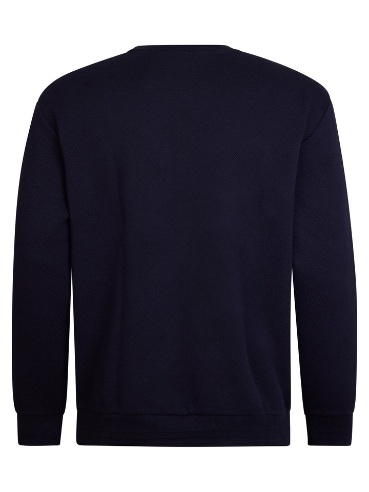Petrol - Heren Sweater  - M-3050-SWR3100 - 5092 Royal Navy