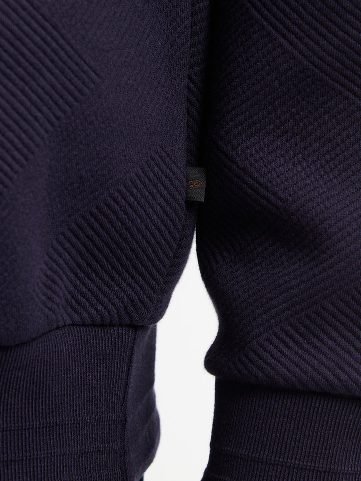 Petrol - Heren Sweater  - M-3050-SWR3100 - 5092 Royal Navy