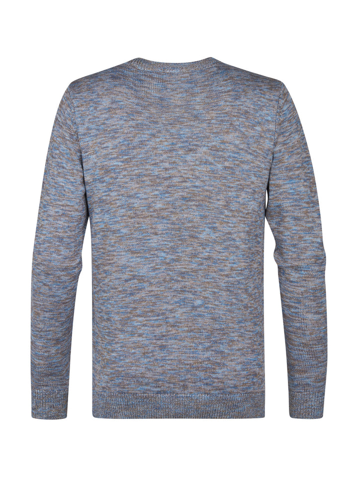 Petrol - Heren Trui- M-3050-KWR240 - 5190 Indie Blue