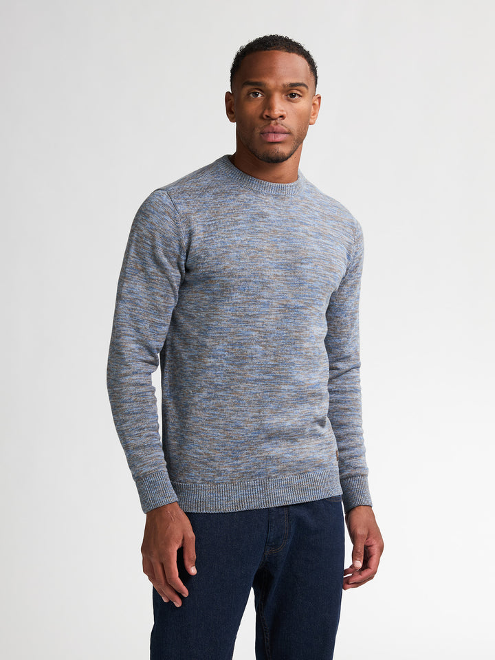 Petrol - Heren Trui- M-3050-KWR240 - 5190 Indie Blue