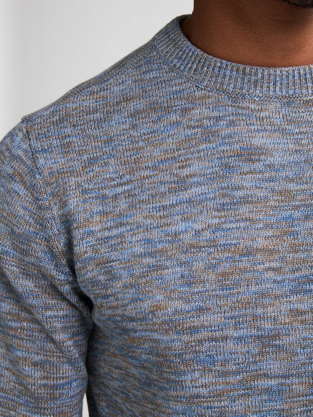 Petrol - Heren Trui- M-3050-KWR240 - 5190 Indie Blue
