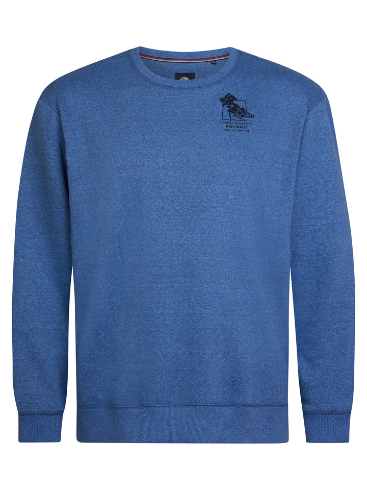 Petrol - Heren Sweater  - M-3050-SWR3090  - 5190 Indie Blue