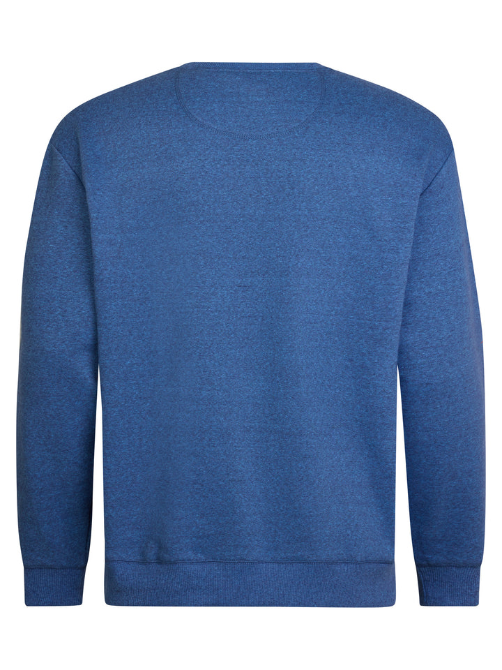 Petrol - Heren Sweater  - M-3050-SWR3090  - 5190 Indie Blue
