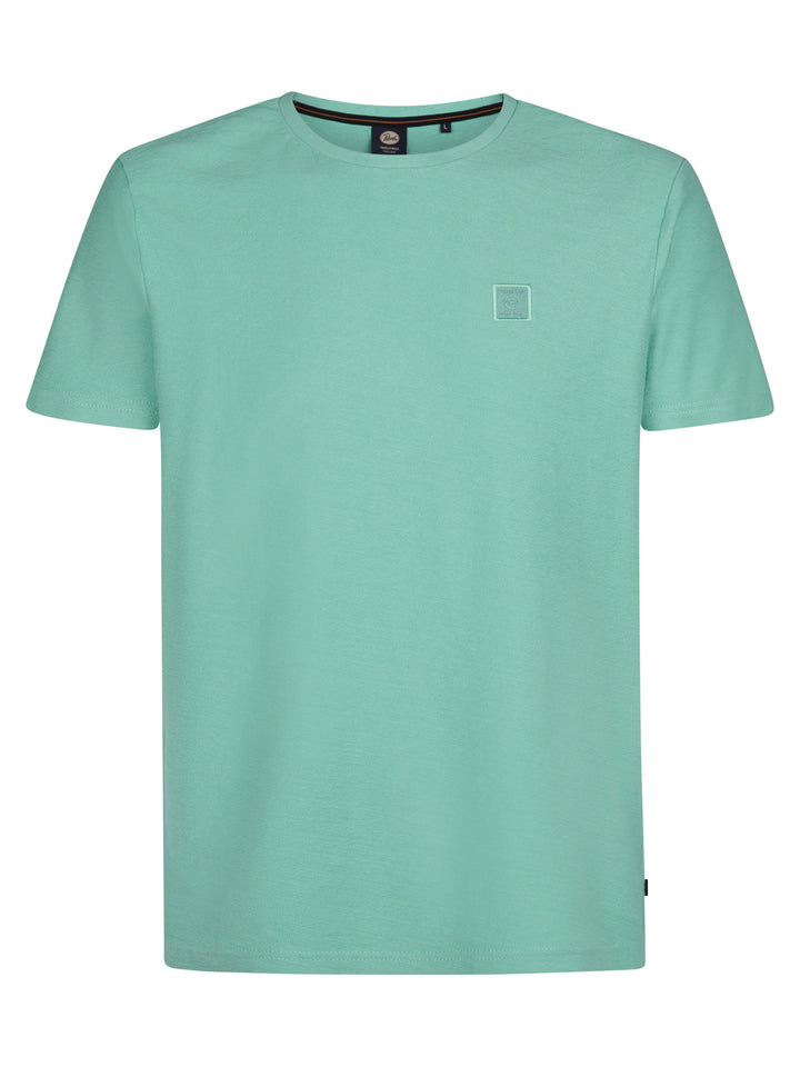Petrol - Heren T-shirt- M-3050-TSR608 - 5191 Pale Aqua