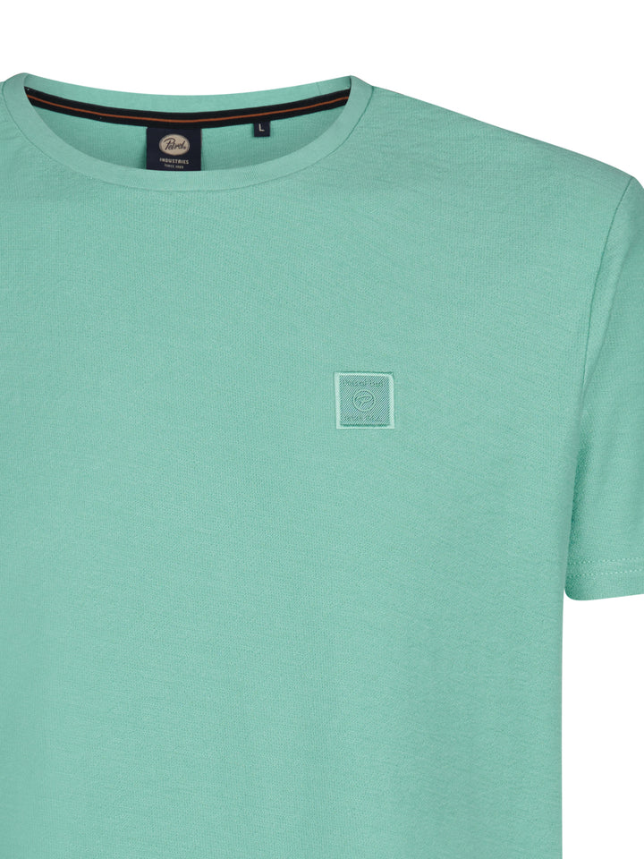 Petrol - Heren T-shirt- M-3050-TSR608 - 5191 Pale Aqua