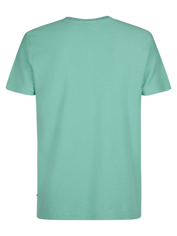 Petrol - Heren T-shirt- M-3050-TSR608 - 5191 Pale Aqua