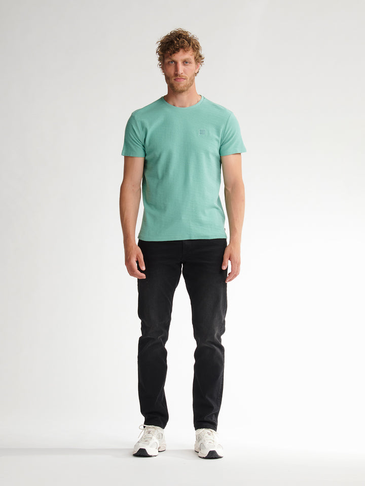 Petrol - Heren T-shirt- M-3050-TSR608 - 5191 Pale Aqua
