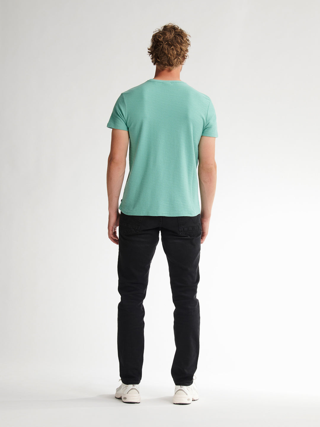 Petrol - Heren T-shirt- M-3050-TSR608 - 5191 Pale Aqua