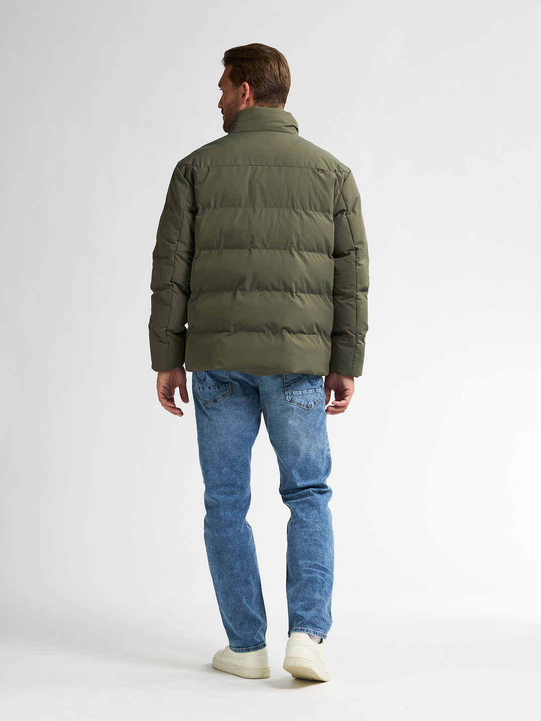 Petrol - Heren Jas - M-3050-JAC110 - 6088 Army Green