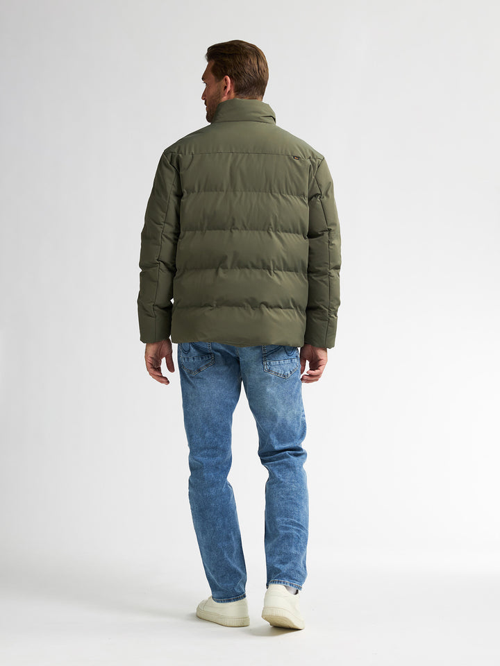 Petrol - Heren Jas - M-3050-JAC110 - 6088 Army Green