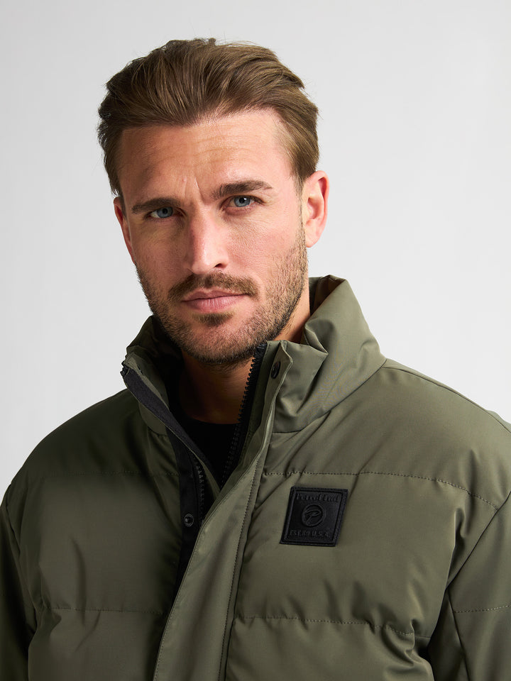 Petrol - Heren Jas - M-3050-JAC110 - 6088 Army Green