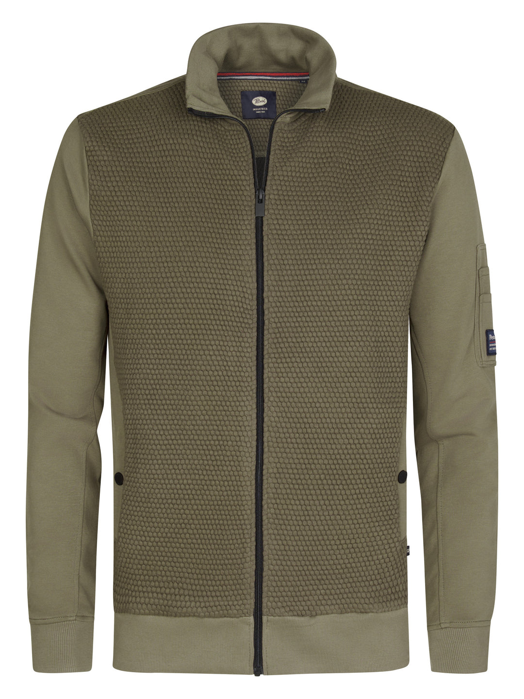 Petrol - Heren Vest - M-3050-SWC369 - 6174 Mossy Stone