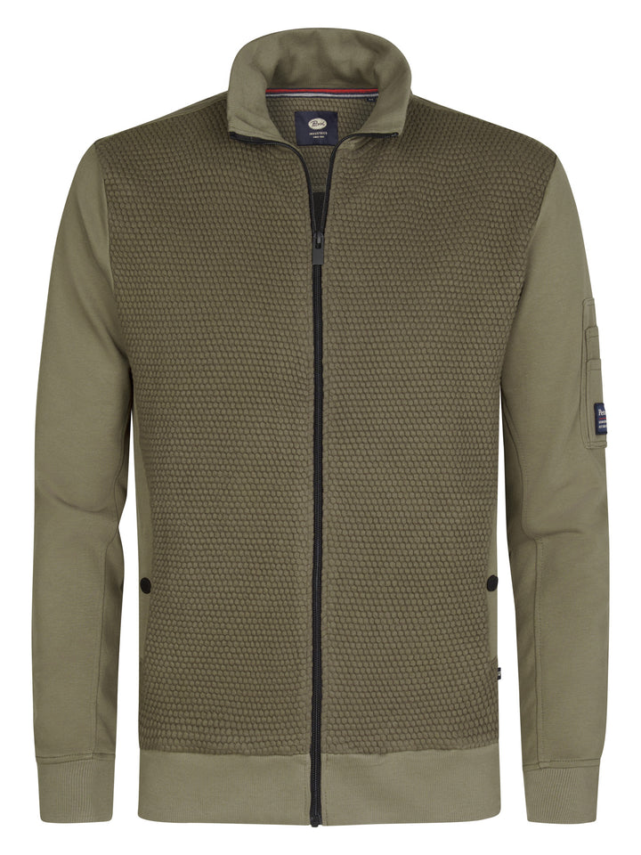 Petrol - Heren Vest - M-3050-SWC369 - 6174 Mossy Stone