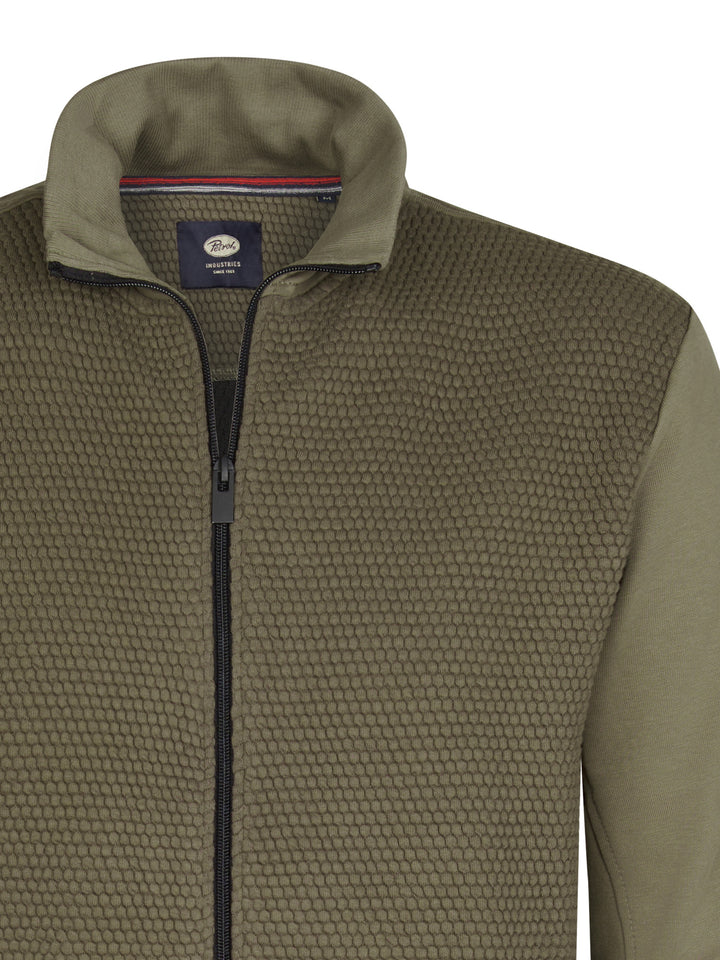 Petrol - Heren Vest - M-3050-SWC369 - 6174 Mossy Stone