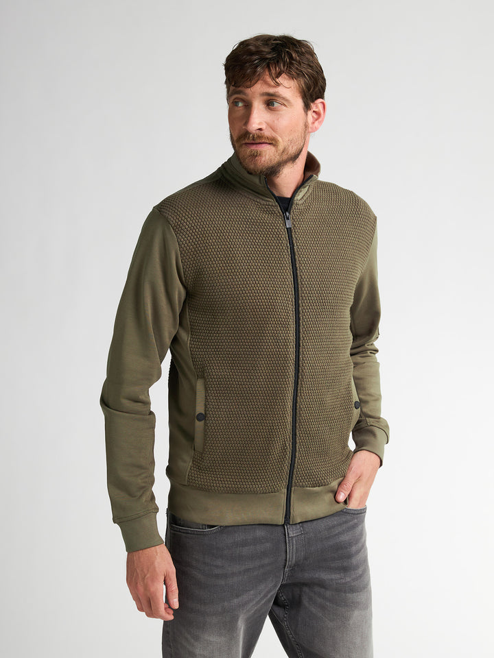 Petrol - Heren Vest - M-3050-SWC369 - 6174 Mossy Stone
