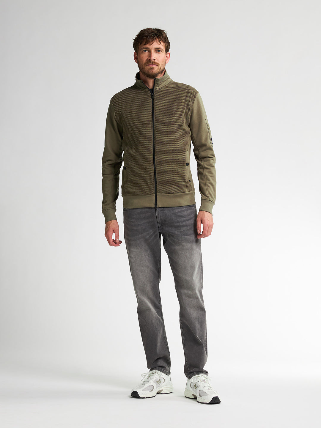 Petrol - Heren Vest - M-3050-SWC369 - 6174 Mossy Stone