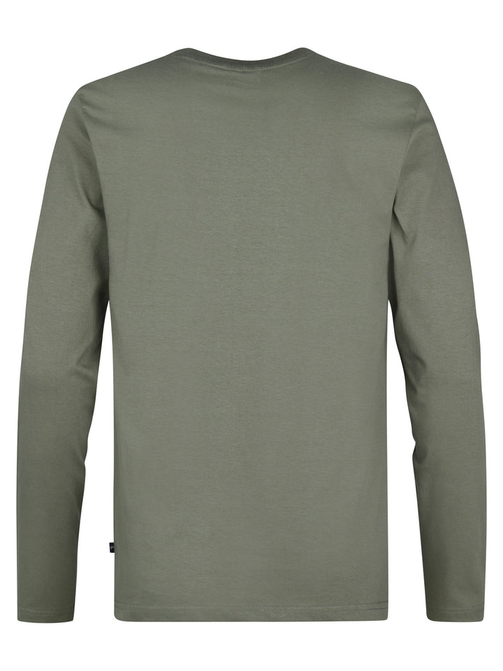 Petrol - Heren Longsleeve- M-3050-TLR604 - 6174 Mossy Stone