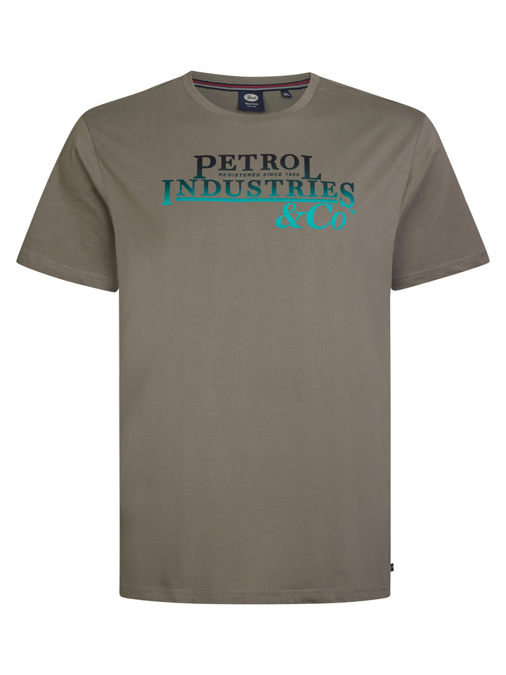 Petrol - Heren Shirt- M-3050-TSR6020 - 6174 Mossy Stone