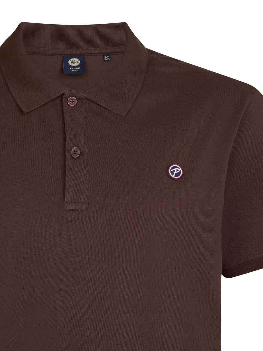 Petrol - Heren Polo - M-3050-POL0020- 7144 Mud