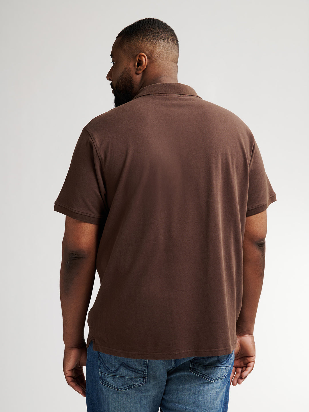 Petrol - Heren Polo - M-3050-POL0020- 7144 Mud