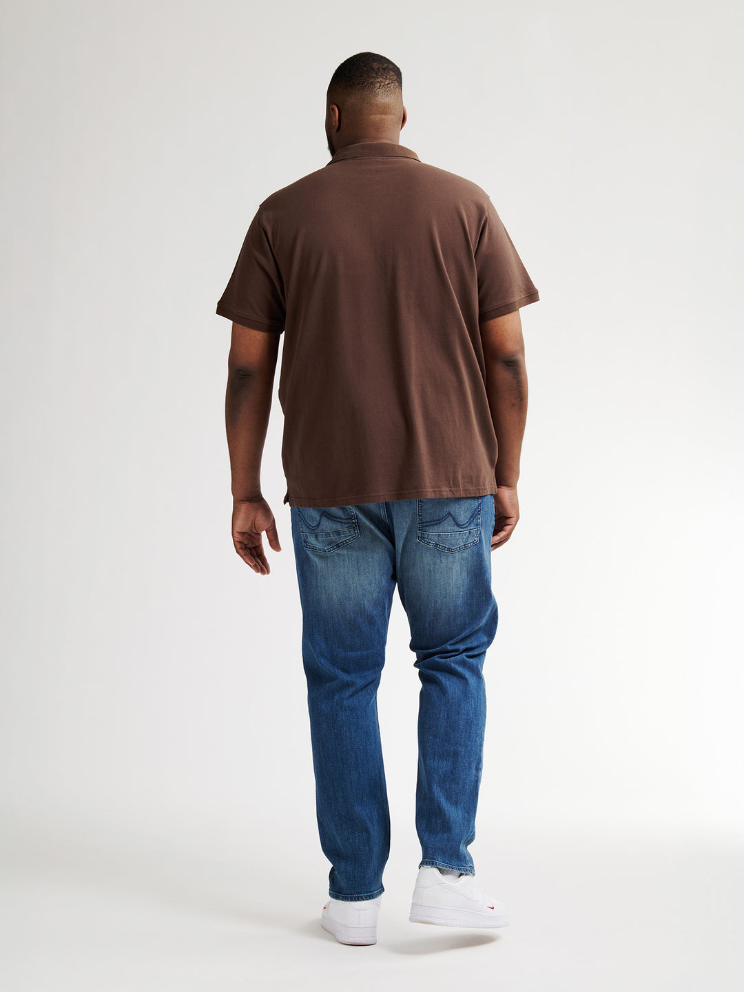 Petrol - Heren Polo - M-3050-POL0020- 7144 Mud