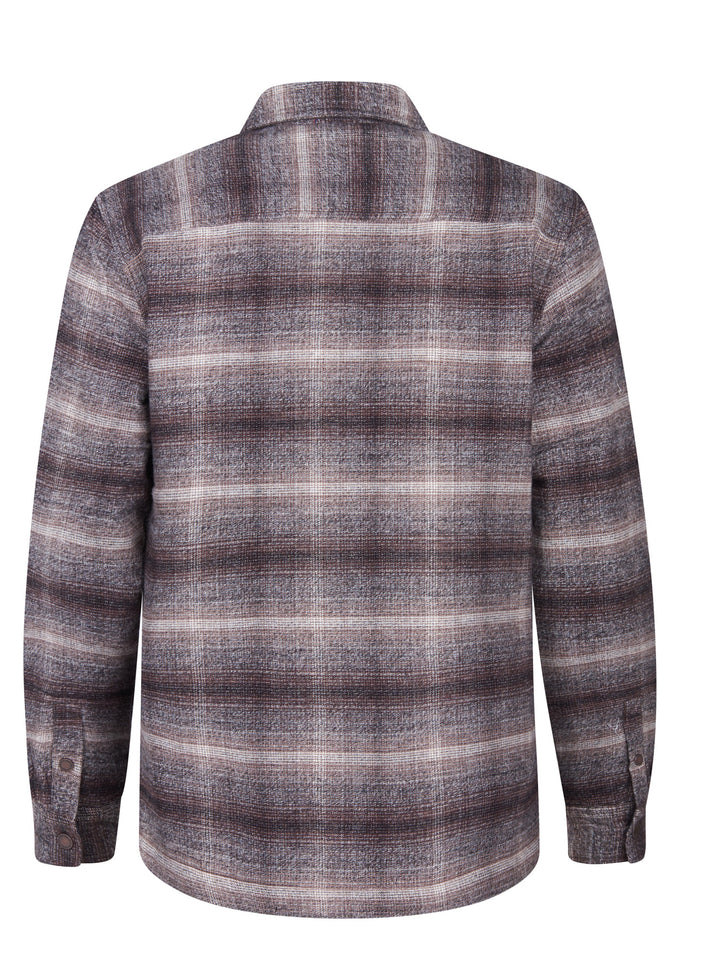 Petrol - Heren Overshirt - M-3050-SIL419 - 7144 Mud